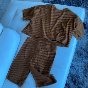 Matching set biker shorts